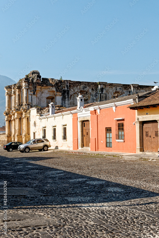 Street of Antigua - Guatemala - Central America