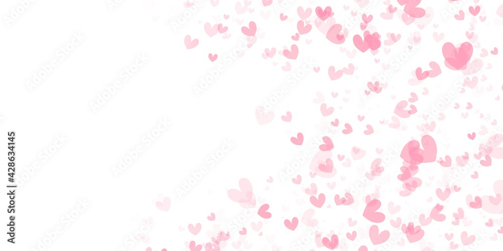 Abstract Backgrounds hart bokeh isolated on white background in valentine 's day with copy space Abstract Backgrounds hart bokeh isolated on white background in valentine 's day with copy space
