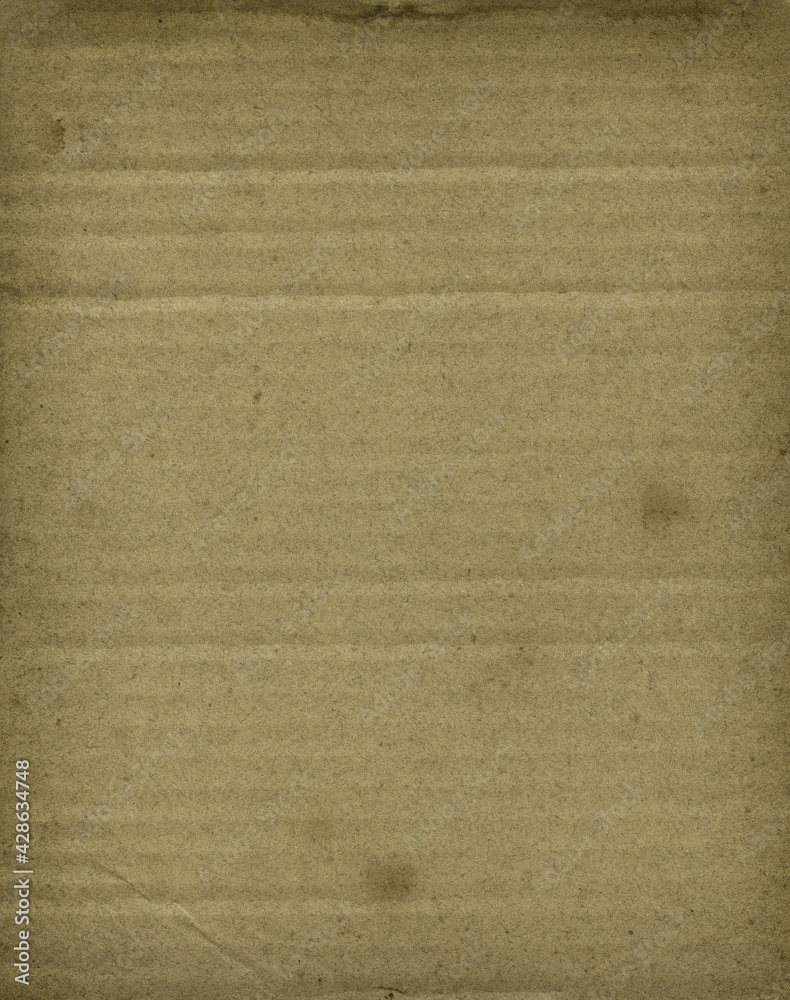 Fototapeta premium Old corrugated cardboard texture background