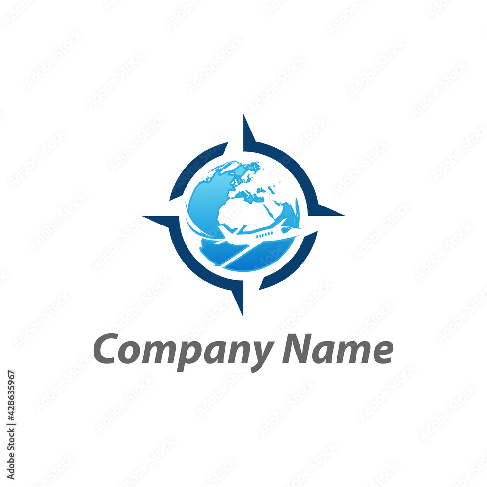 Travel logo icon for your business , Vector logo design template