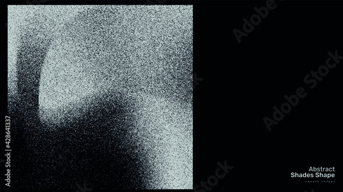 Abstract Shades Square shape volume, Vector EPS