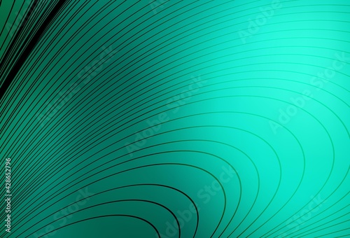 Light Green vector texture with wry lines.