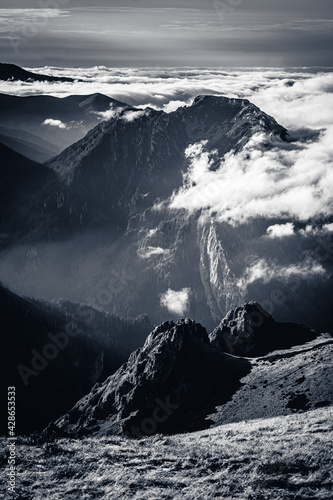 Fototapeta Naklejka Na Ścianę i Meble -  Kominiarski Wierch - Tatry Polskie.