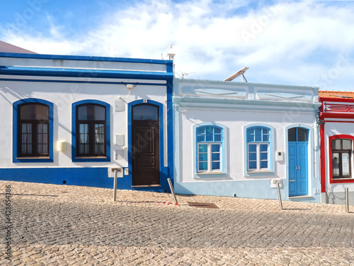 Beautiful cityscape of the city of Lagos, Algarve, Portugal