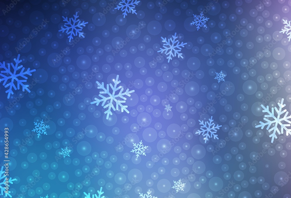 Dark Pink, Blue vector layout in New Year style. Dark Pink, Blue vector layout in New Year style.