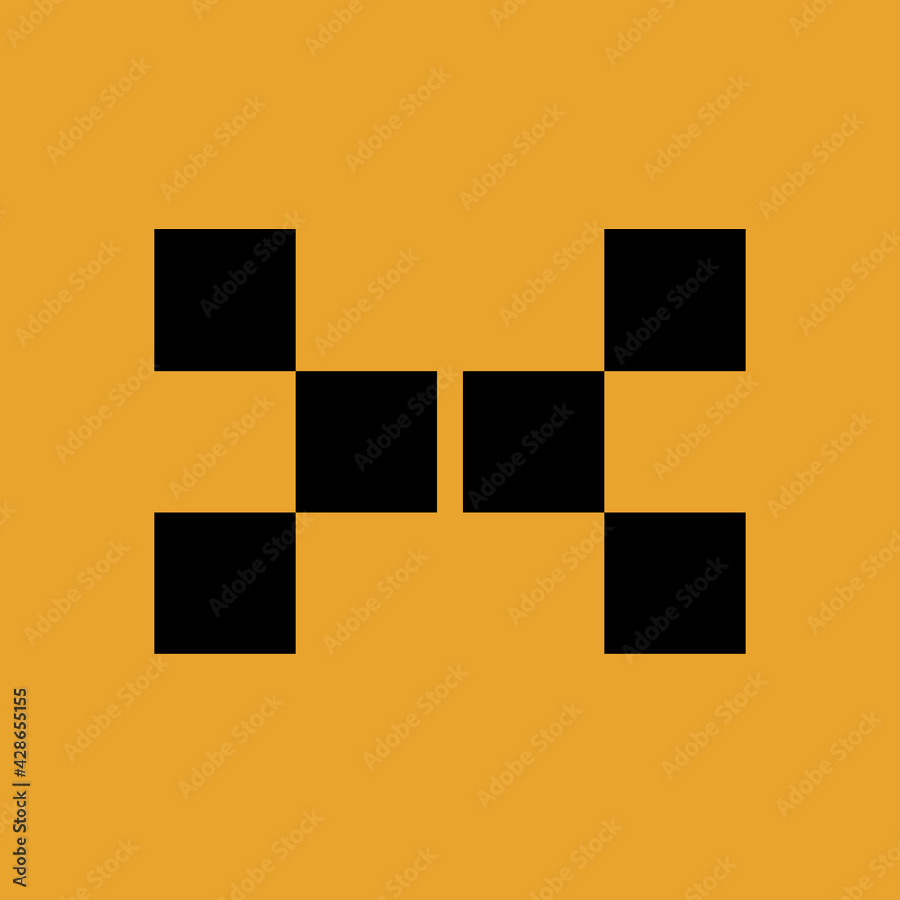 Big Black Blocks logo icon. New modern art illustration. Great Simple Product cover card design. Big Black Blocks logo icon. New modern art illustration. Great Simple Product cover card design.