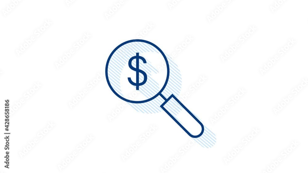 Money, finance, payments. Set outline web icon. Motion graphics. Money, finance, payments. Set outline web icon. Motion graphics.