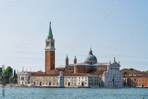 The church and monastery at San Giorgio Maggiore in the lagoon of Venice, Italy © rudiernst