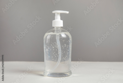 Gel for hand hygiene or alcohol sanitizer pump bottle