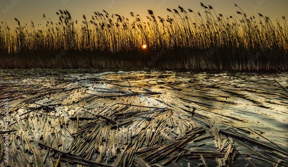 Sunset on the Lake