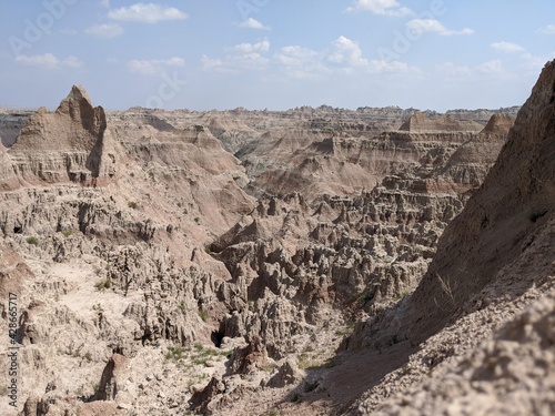 Badlands landscape