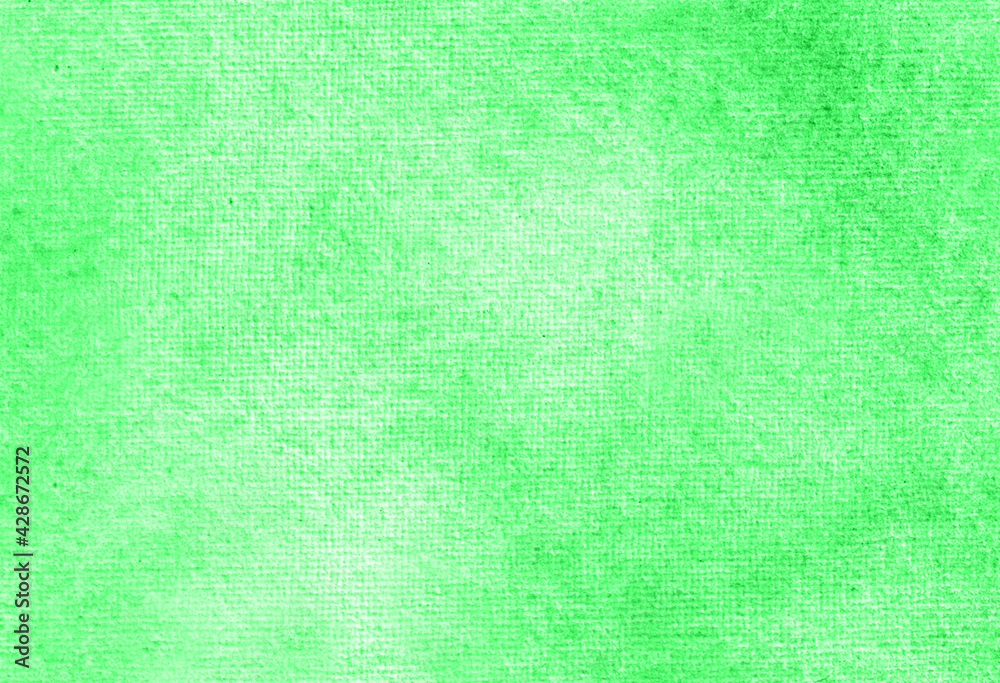 Fototapeta premium Abstract pastel watercolor hand painted background texture. aquarelle abstract emerald backdrop. horizontal template