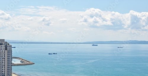Ships near Durres port