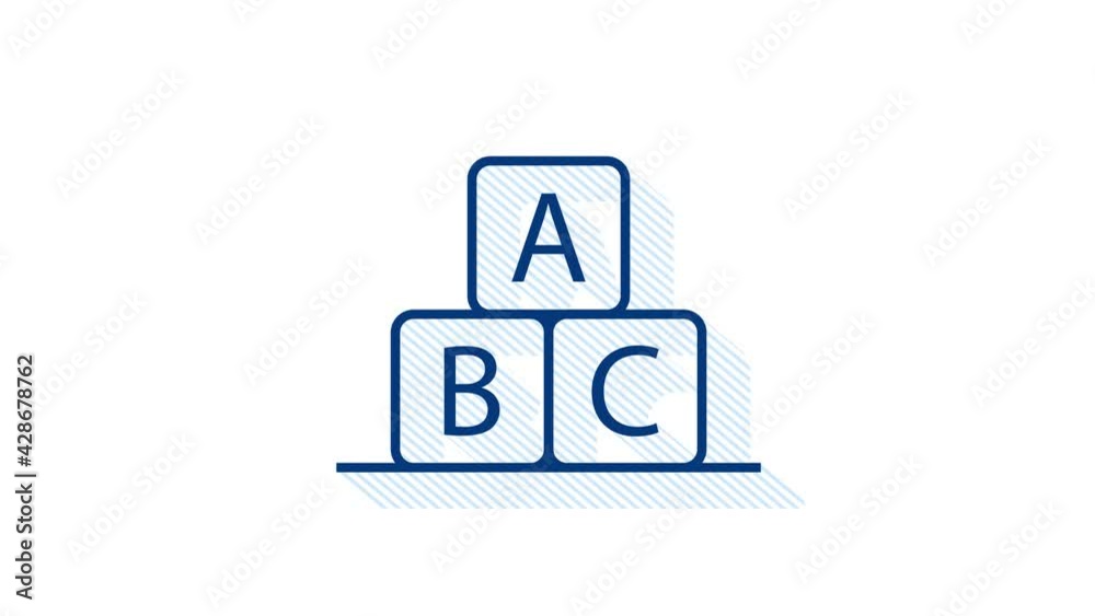 Set icon education for mobile app design. Online course line icon set. Online study, education. Motion graphics. Set icon education for mobile app design. Online course line icon set. Online study, education. Motion graphics.