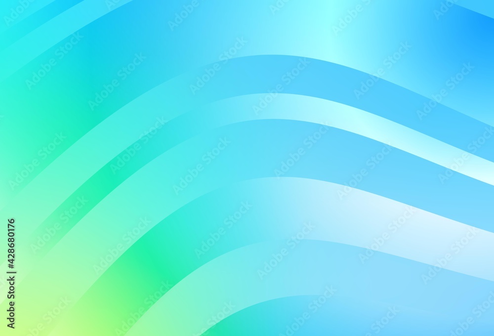Light Blue, Green vector layout with wry lines. Light Blue, Green vector layout with wry lines.