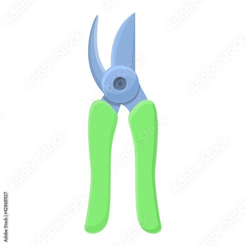 Trim secateurs icon. Cartoon of Trim secateurs vector icon for web design isolated on white background