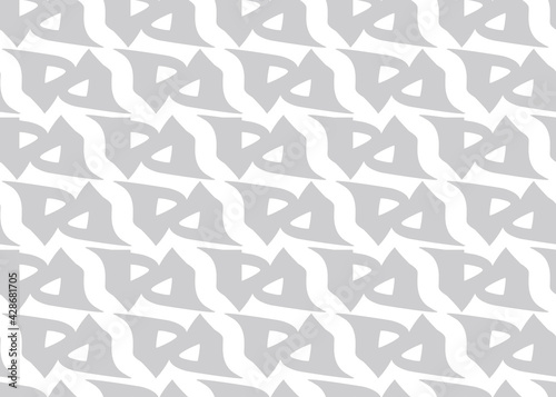 Vector texture background  seamless pattern. Hand drawn  grey  white colors.