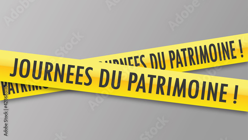 Logo journées du patrimoine.