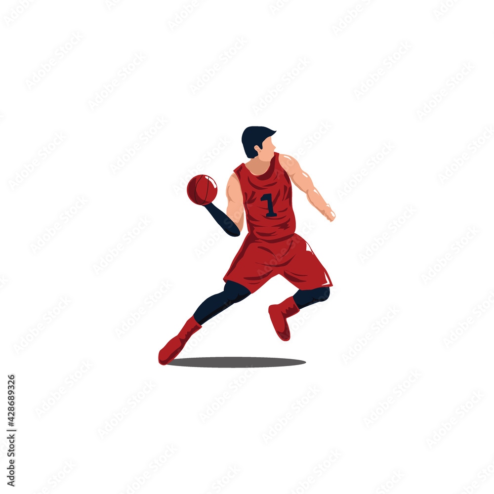 man throwing the ball on basket ball game - illustrations of basket ball player throw the ball - basket ball player cartoon isolated on white man throwing the ball on basket ball game - illustrations of basket ball player throw the ball - basket ball player cartoon isolated on white