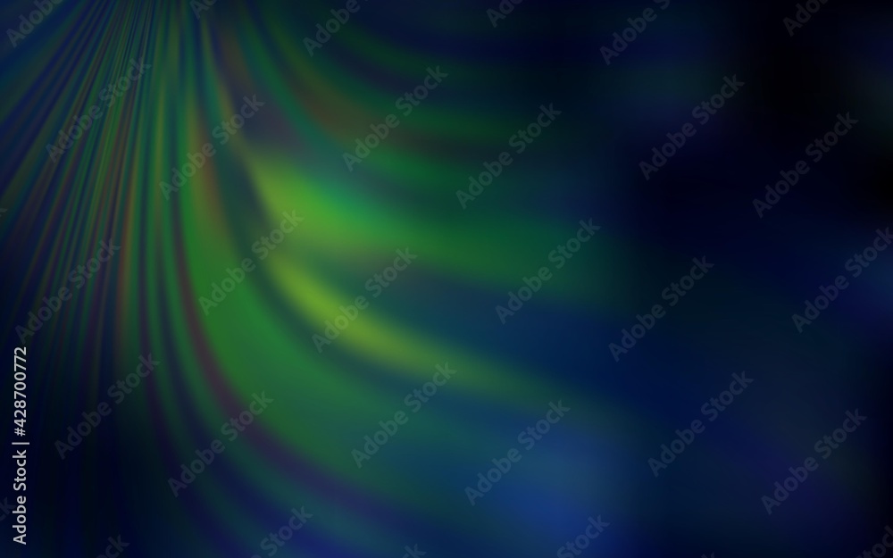 Dark Green vector glossy abstract background. Dark Green vector glossy abstract background.