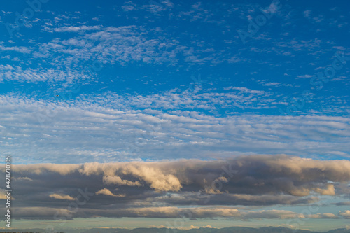 Clouds in the sky