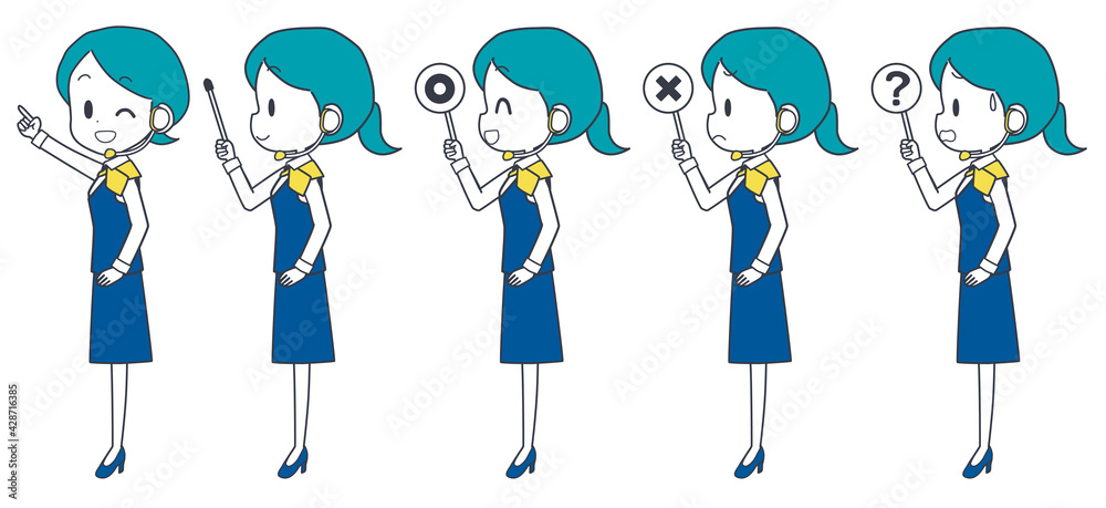 オペレーター　ポインター　セット