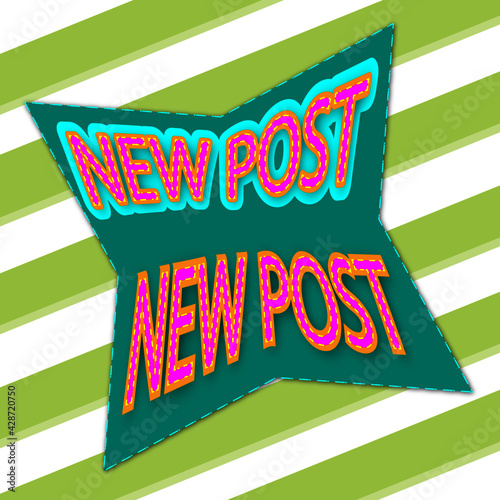 New post para redes sociales