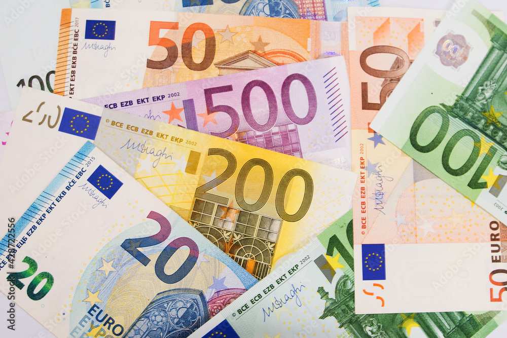 Money background. Euro texture. Financial concept. Money background. Euro texture. Financial concept.