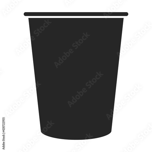 Water cooler vector black icon. Vector illustration bottle on white background. Isolated black illustration icon of water cooler. © VectorVicePhoto