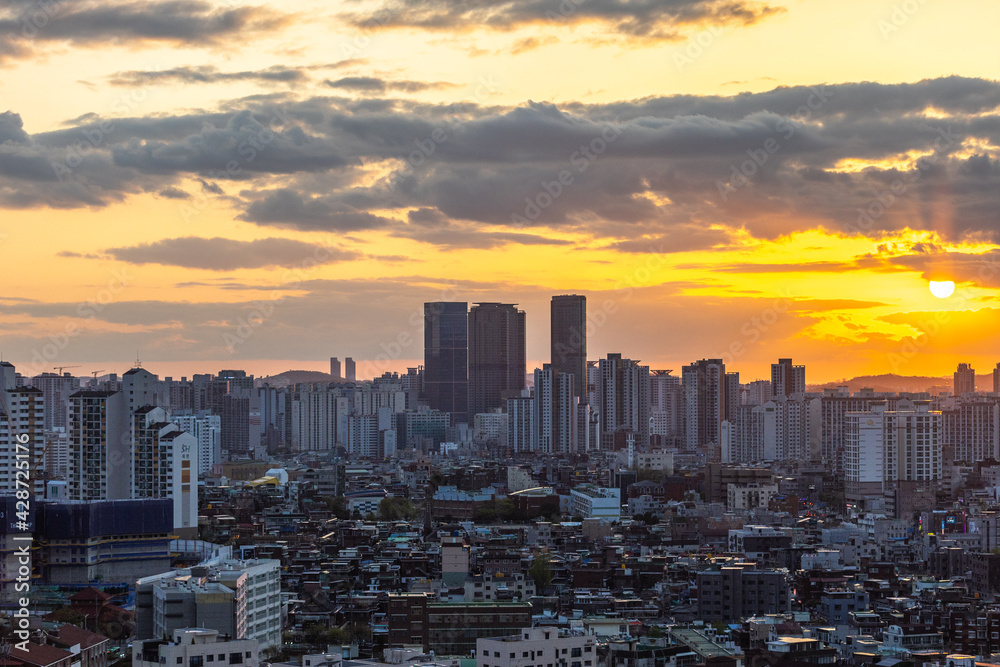 Obraz premium sunset