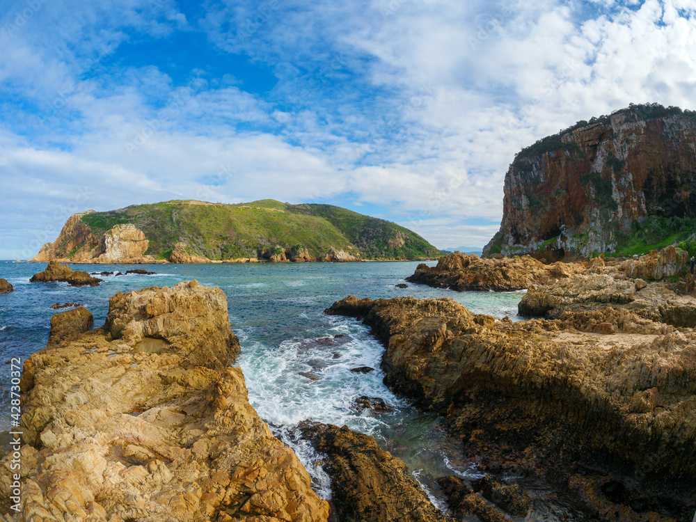 Image Number . Sea level view of Knysna Heads, a popular tourist attraction and destination. Garden Route. Western Cape. South Africa Image Number . Sea level view of Knysna Heads, a popular tourist attraction and destination. Garden Route. Western Cape. South Africa