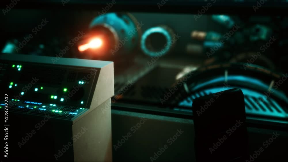 Equipment of empty central control room