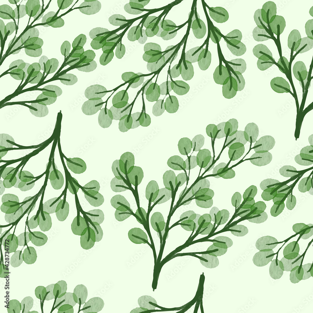 Floral Seamless Pattern Vector