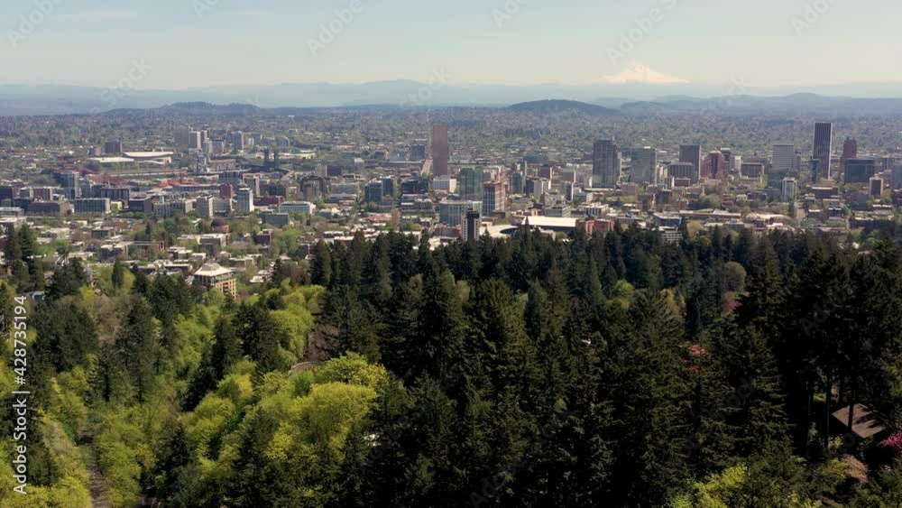 Portland Oregon Drone Footage