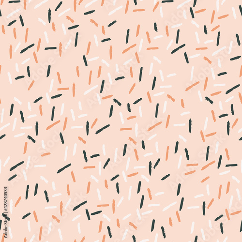 Hand drawn textured doodle ...
