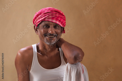 Portrait of a Farmer 	 photo