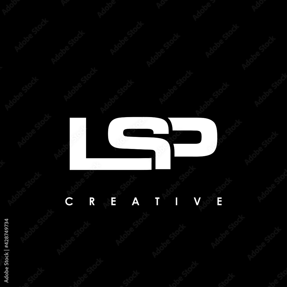 LSP Letter Initial Logo Design Template Vector Illustration LSP Letter Initial Logo Design Template Vector Illustration