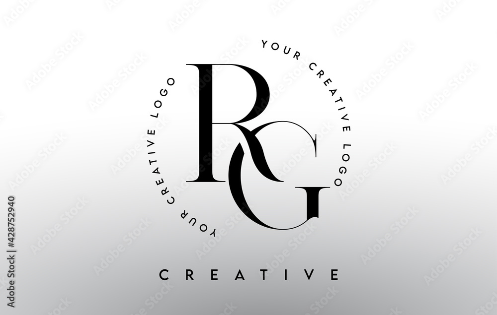 rg-letter-logo-design-with-serif-typography-font-and-elegant-modern