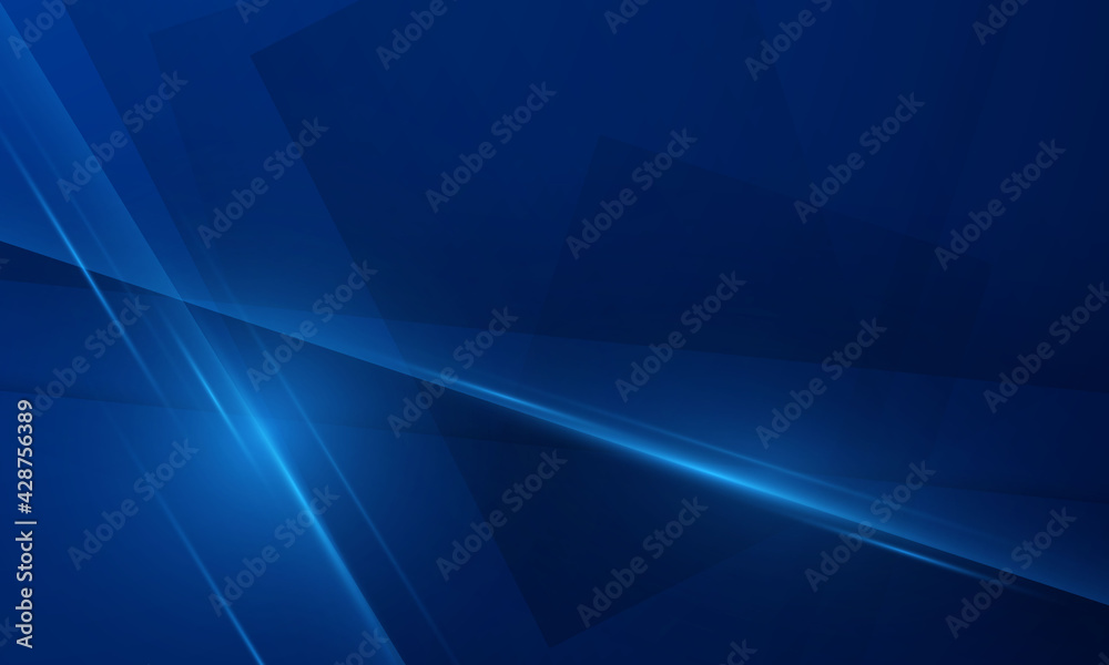 Abstract blue background poster with dynamic. technology network Vector illustration.