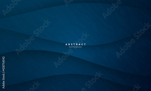 Abstract blue background poster with dynamic. technology network Vector illustration.