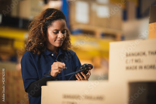 African American worker in ...