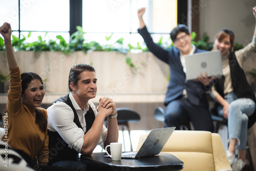 business person teamwork in...