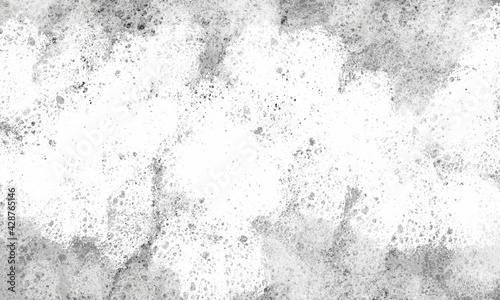 Black and white monochromatic concrete texture digital illustration. Great as background, template or overlay. Artistic architectural approach to natural material. Spongy and porous surface.