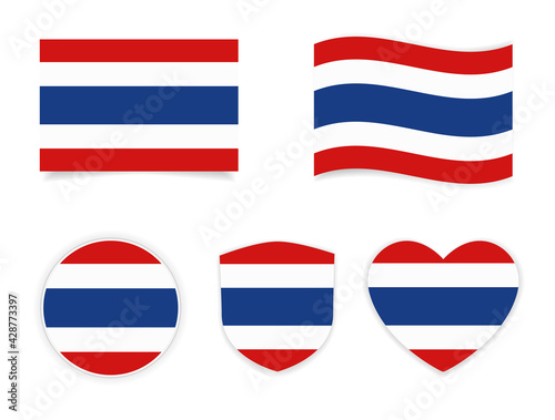 thailand national flag icon