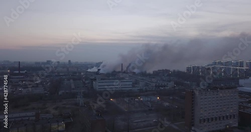 Nevskaya Manufactura is on fire