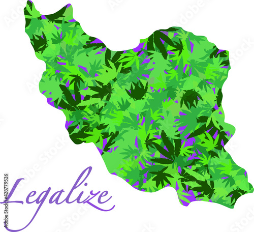 Iran legalize map