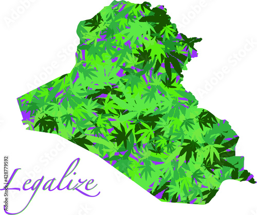 Iraq legalize map