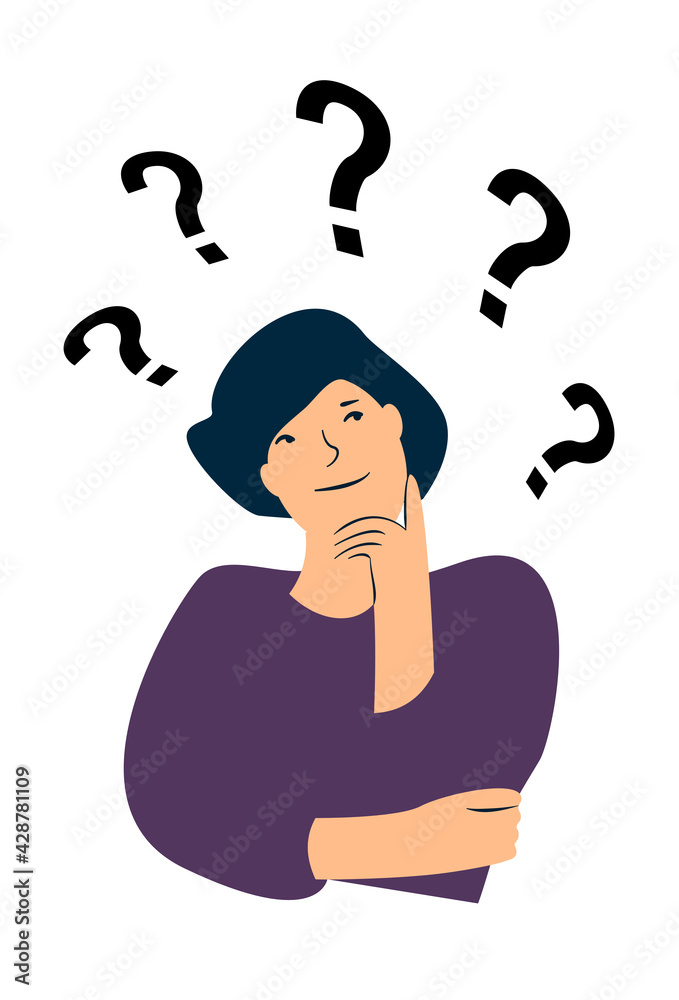 Thinking pose Thinking pose