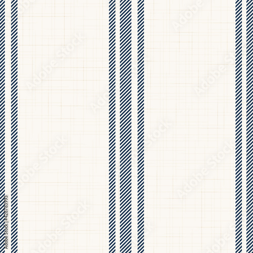 Vector seamless french farmhouse textile pattern. Linen kitchen fabric
