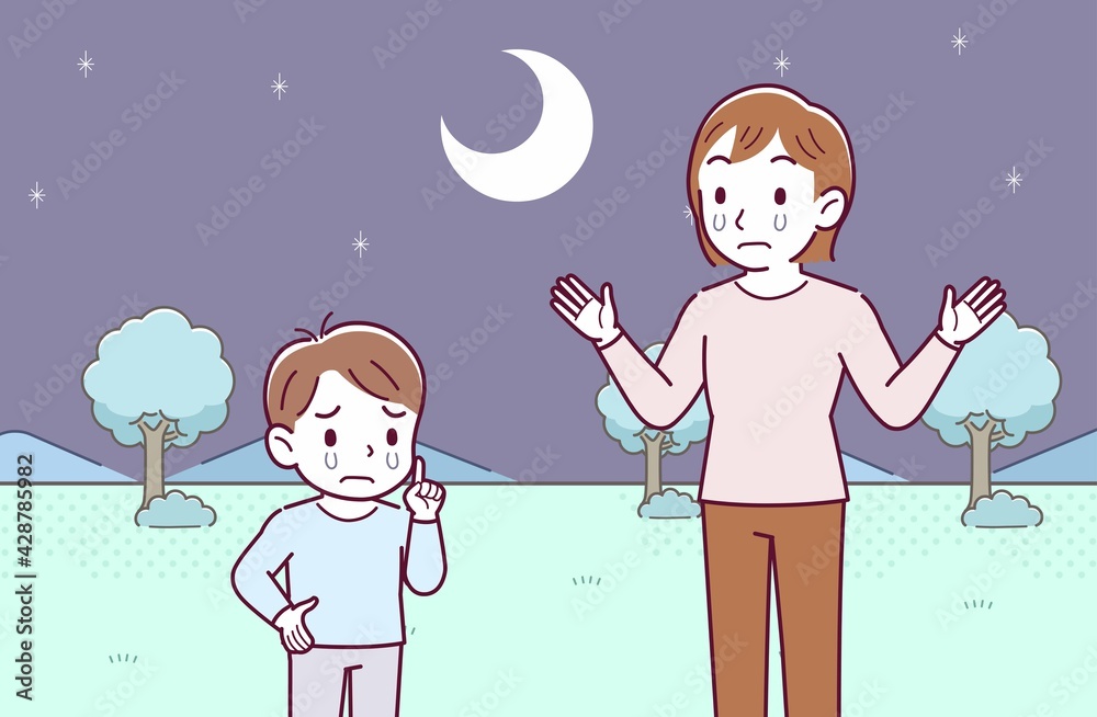 母と男の子二人で 母と男の子二人で